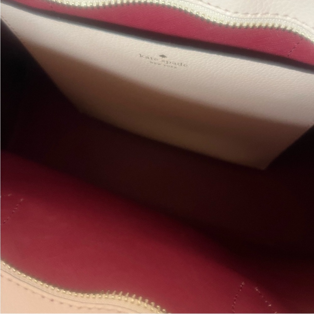 Kate Spade Pink Leather Tote Bag - Picture 7 of 7